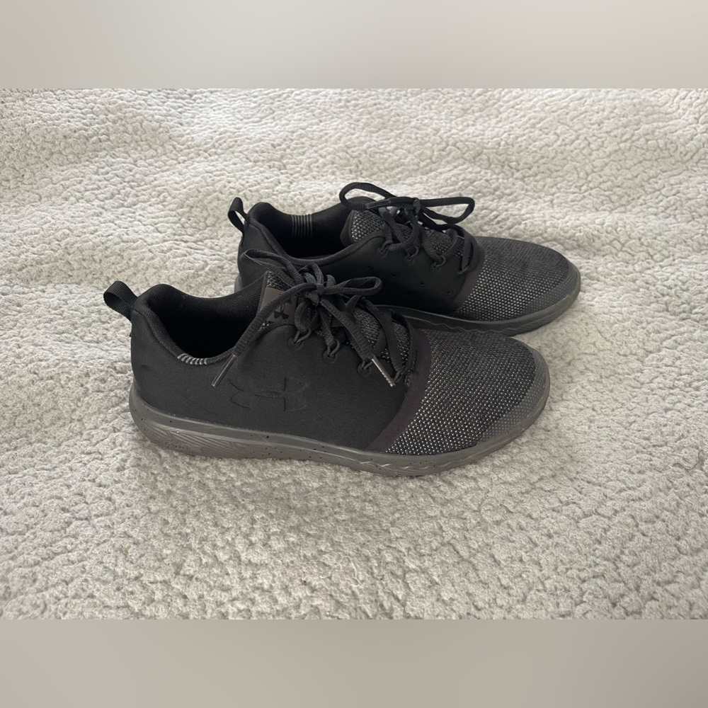 Under Armour youth sneakers will fit a woman’s size 8/8.5